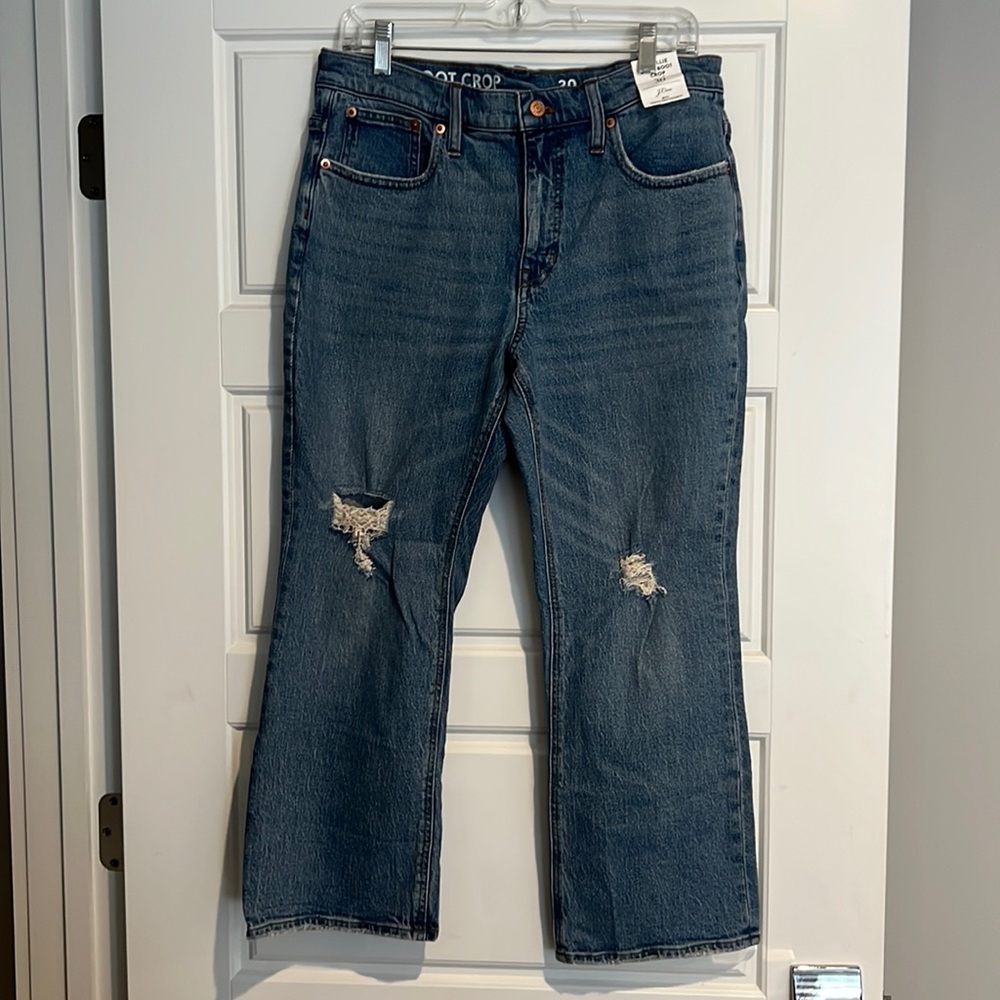 NWT JCrew cropped jeans